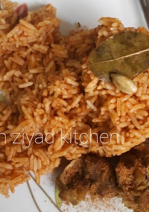A picture of Party jollof rice.