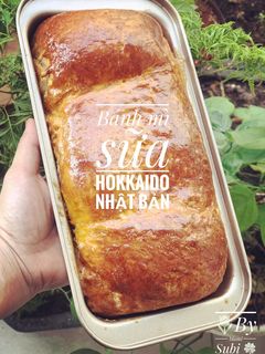 Hình của món Bánh mì sữa Hokkaido Nhật Bản.