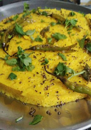 सॉफ्ट ढोकला (Soft dhokla recipe in hindi) रेसिपी मुख्य फोटो