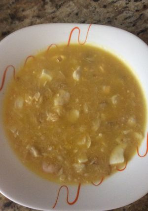 Foto principal de Sopa de merluza con gambas