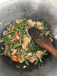 Foto resep Tumis kacang panjang sukahati