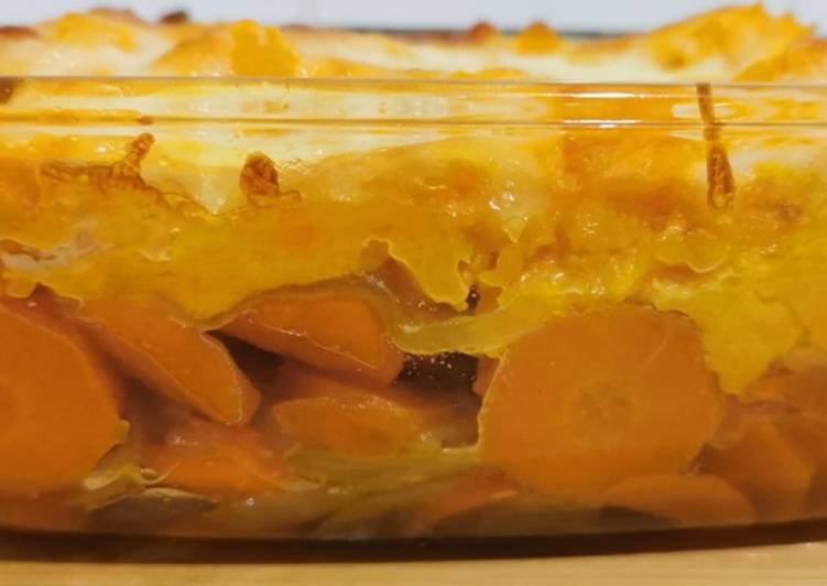 Recette Des Gratin de carottes aux patates douces