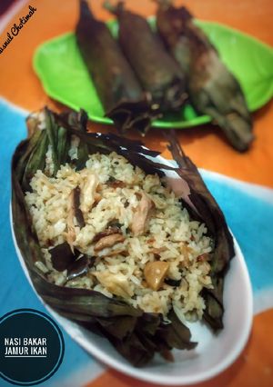 Foto resep Nasi Bakar Jamur Ikan