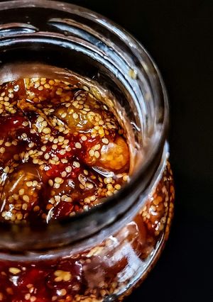 Una foto de Mermelada de Uchuvas y Ají🥵picante🌶️con Limón🍋...!
