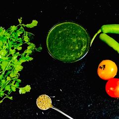 A picture of Coriander Chutney.