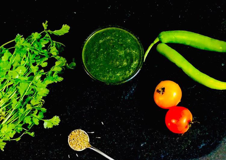 WORTH A TRY!  How to Make Coriander Chutney