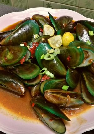 Foto resep Kerang ijo peddess nampol