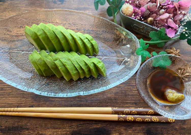 Step-by-Step Guide to Make Award-winning Avocado Sashimi