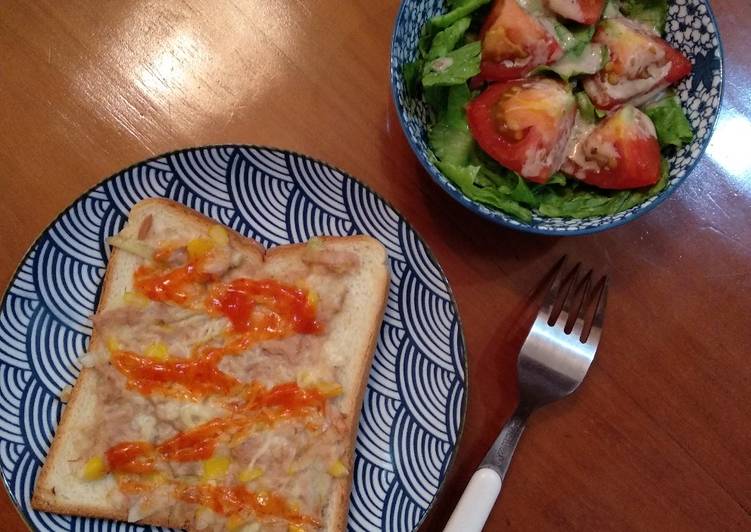 Resep Creamy Tuna Toast Anti Gagal