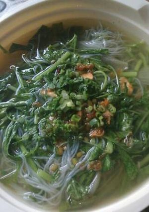 Foto resep Sop Bayam