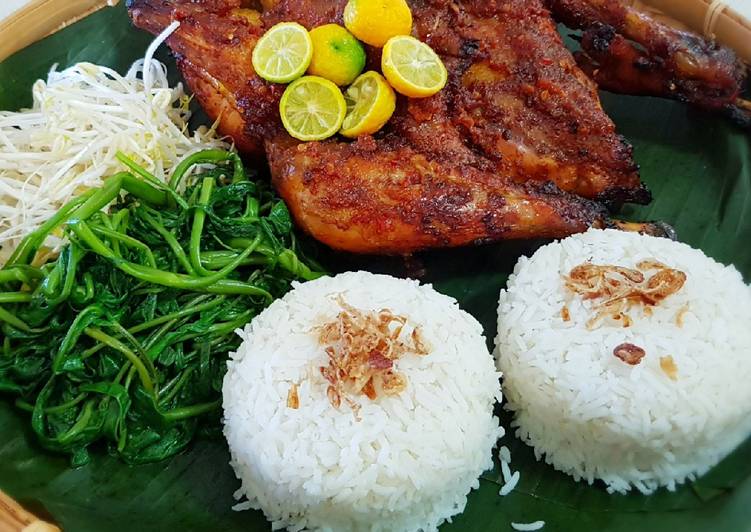 Recipe of Speedy AYAM TALIWANG OVEN (GRILLED CHICKEN WITH SPICES)