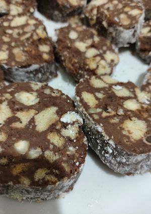 Foto di Salame di cioccolato senza burro🍫