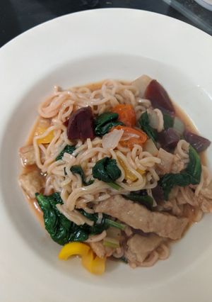 A picture of Vegan Makeshift Stir-Fry.