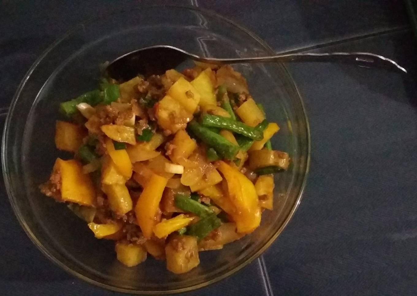 Daging cincang campur