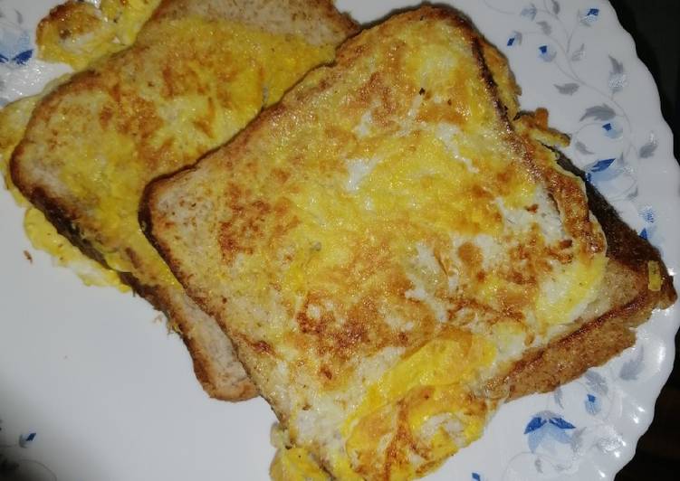 Step-by-Step Guide to Make Favorite French toast /mayai