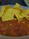 Nachos kornet saus bolognese simple