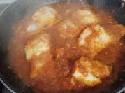 Una foto de carne de pimiento choricero