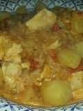 Guiso de arroz y pechuga