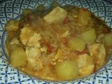 Guiso de arroz y pechuga