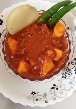 A picture of Railway wali aloo ki sabji.