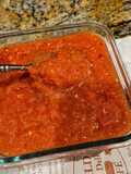 Medium heat great taste salsa