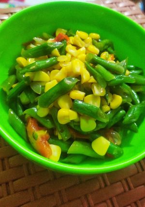 Foto resep Tumis jagung buncis