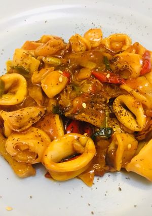 Foto resep Cumi Saus Asam Manis Pedas