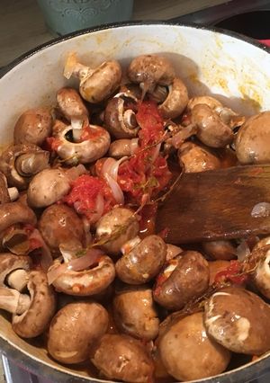 Une photo de Champignons à la grecque