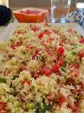 Ensalada de cuscús con granada