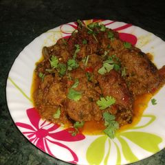 A picture of Karhai kabaab.