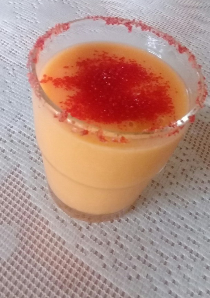 Una foto de Smoothie de mango 💛🍹