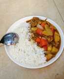 Cơm cà ri gà sữa dừa