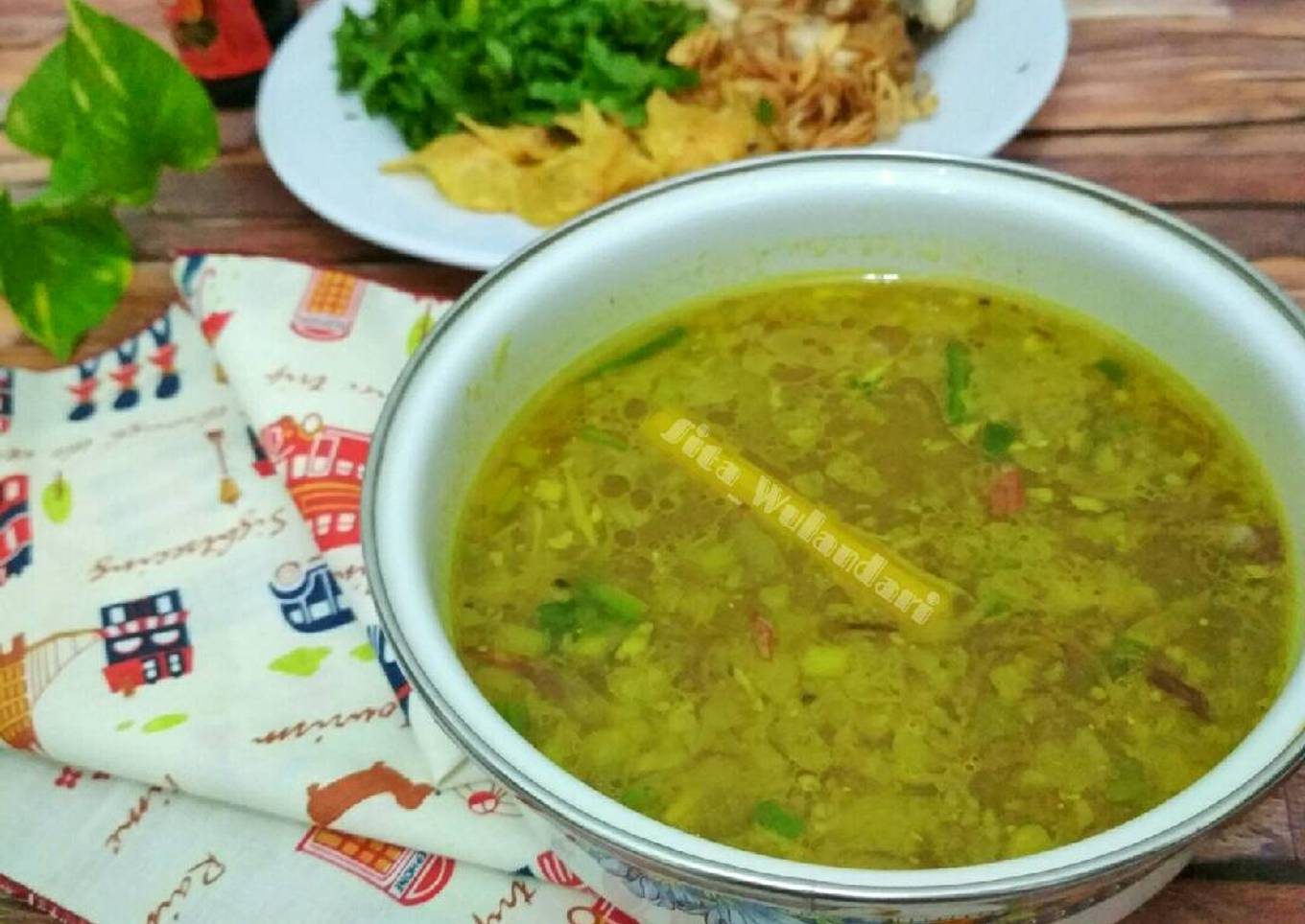 Soto bening segerr (ayam)