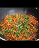 Cabbage & Carrot dry sabzi