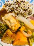 Tempeh and Sweet Potato Hash