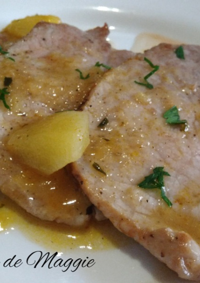Una foto de Lomo en salsa de paraguaya