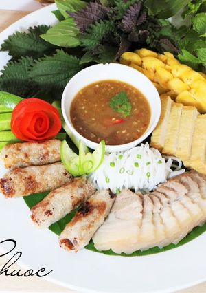 Hình của món Bún Đậu Mắm Nêm.