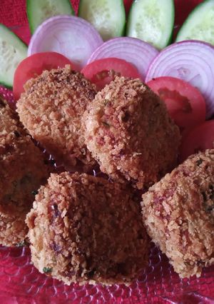 A picture of Fish Cutlets🐟🐟.