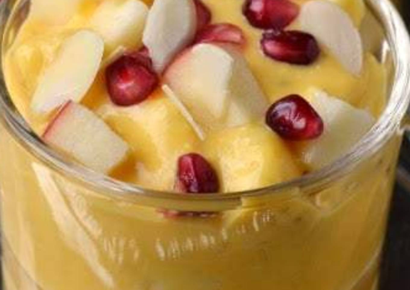 Apple custard