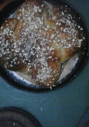 Una foto de Colomba de Pascua (Confitura italiana en forma de Paloma)