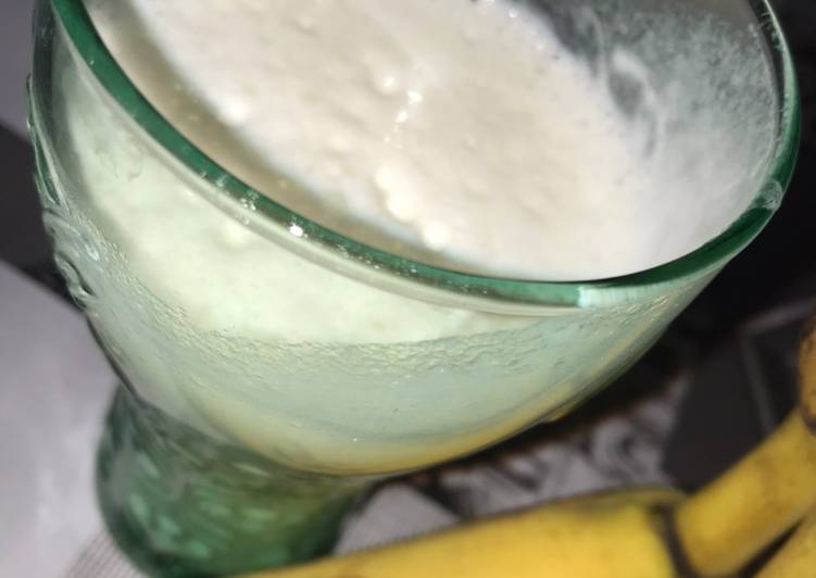Recipe of Award-winning Milk-shake à la banane🍌