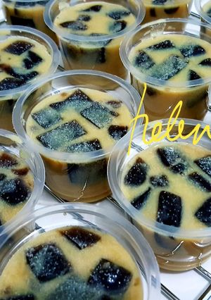 Foto resep Puding cincau susu