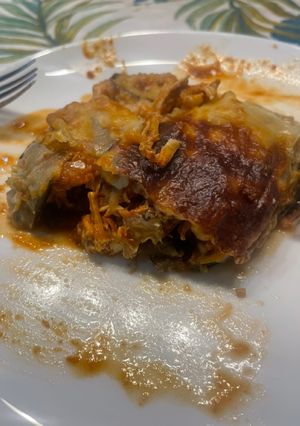Una foto de Moussaka de pollo