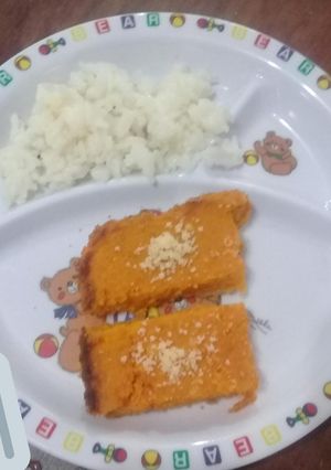 Una foto de Para bebés y toda la familia budín de zanahorias con arroz