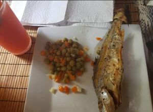 Una foto de Bagre rebozado