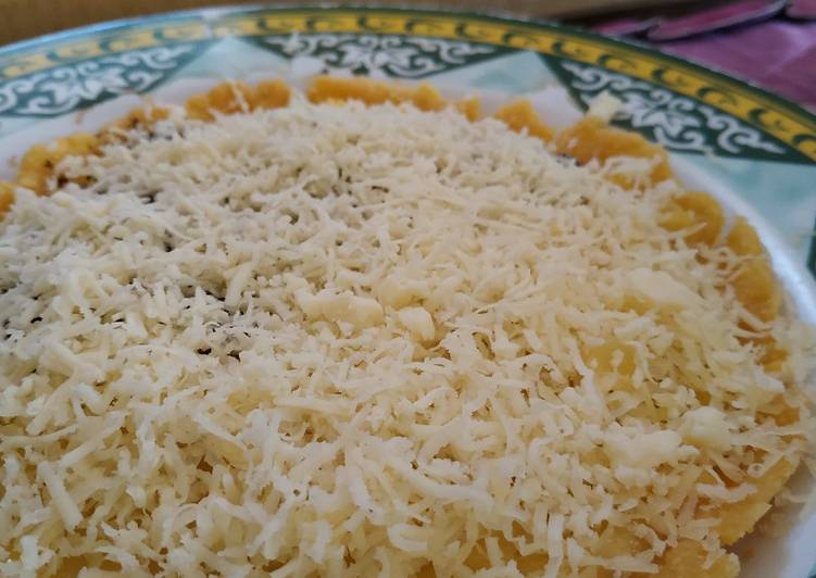 Pie pisang susu keju via teflonš