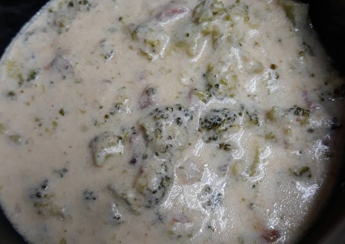 How to Prepare Super Quick Homemade Broccoli and Ham Soup