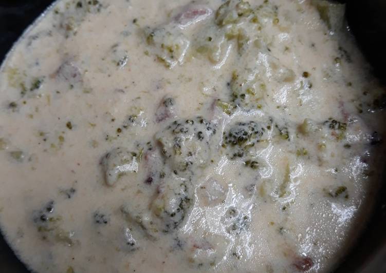 Recipe of Perfect Broccoli and Ham Soup