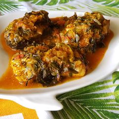 A picture of Rohu with Poi Shak.