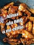 Alitas a la BBQ